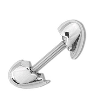 GEBROCHENES STAHLHERZ